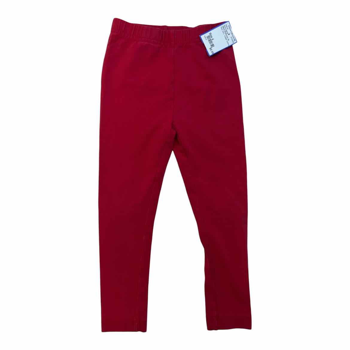 Hanna Andersson (A) Red Toddler Size 4 Girl's BasicLeggings