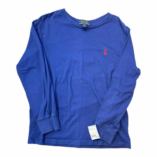 Polo Ralph Lauren (A) Blue Youth Size 10-12 Boy's LSTopBasic