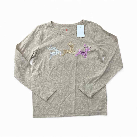 Crewcuts (B) Tan Youth Size 8 LSTop