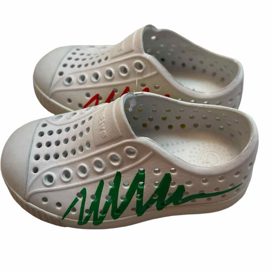 Native (B) White Toddler Shoe Size 6 (Toddler) SandalsBetter