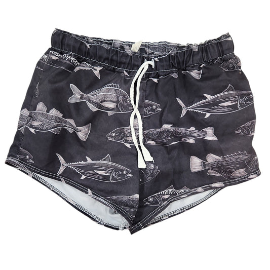 Gus + Steel (A) Grey Youth Size 6-7 Boy's SwimTrunks