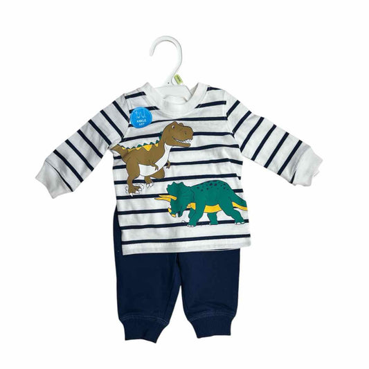 Carters (C) Stripe Infant Size 3 MO Boy's 2PC Casual