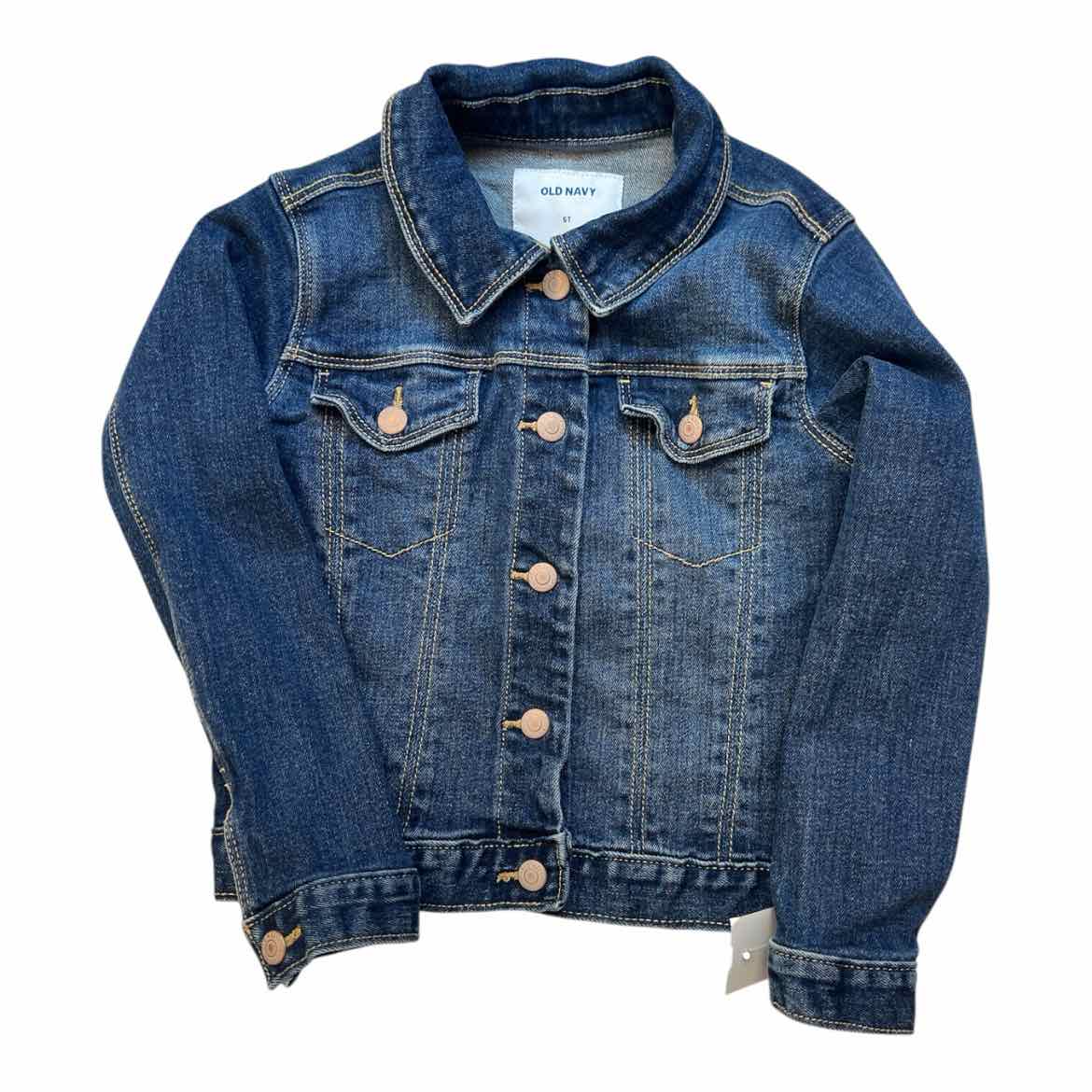 Old Navy (C) Blue Toddler Size 5T Girl's Jacket Denim