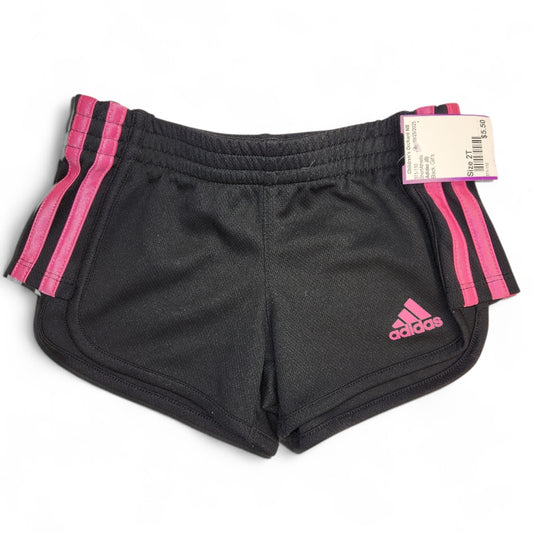 Adidas (B) Black Toddler Size 2T ShortAthletic