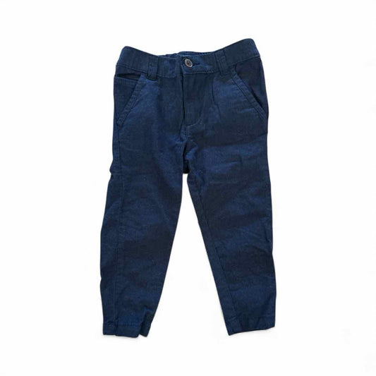 OshKosh BGosh (B) Navy Infant Size 18-24 MO Boy's PantChino