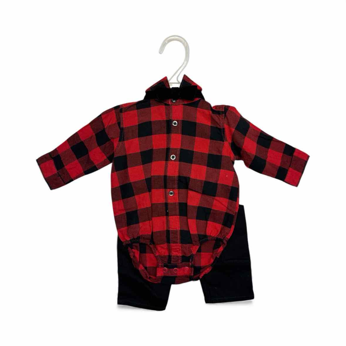 Children's Place (D) Black Infant Size 0-3 MO 2PC Dressy
