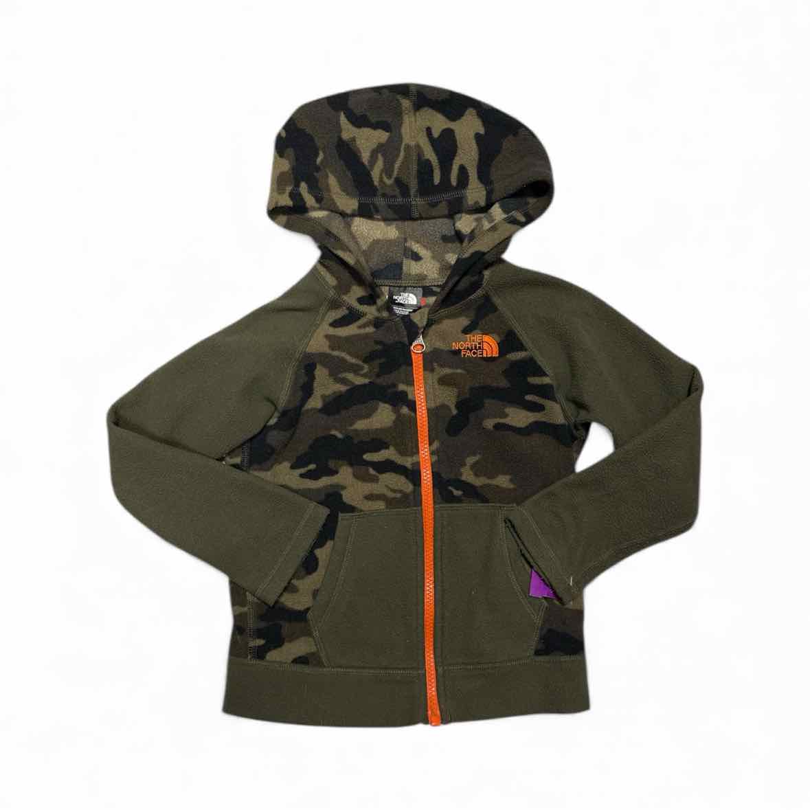 North Face (AA) Camo Toddler Size 4 Jacket Fleece