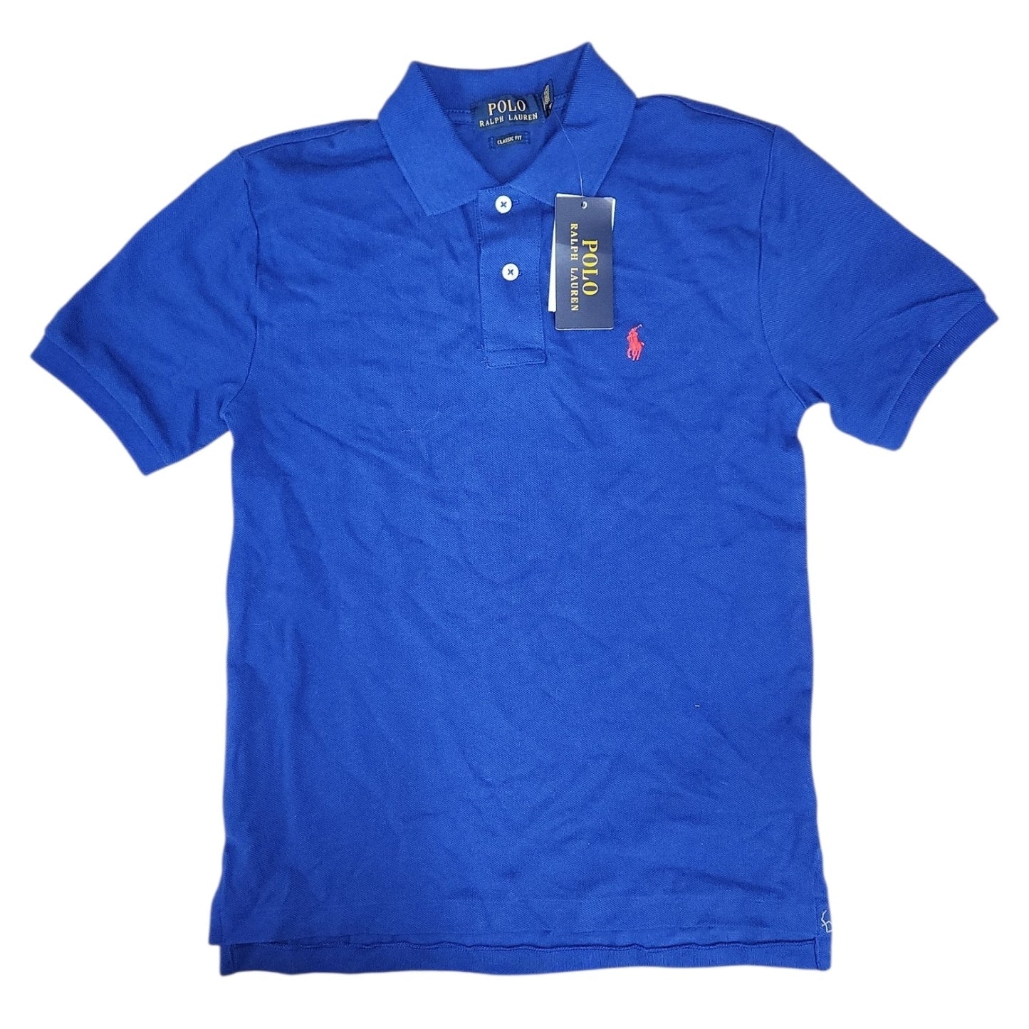 Polo Ralph Lauren (A) Blue Youth Size 10-12 Boy's Polo