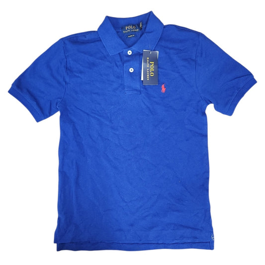 Polo Ralph Lauren (A) Blue Youth Size 10-12 Boy's Polo