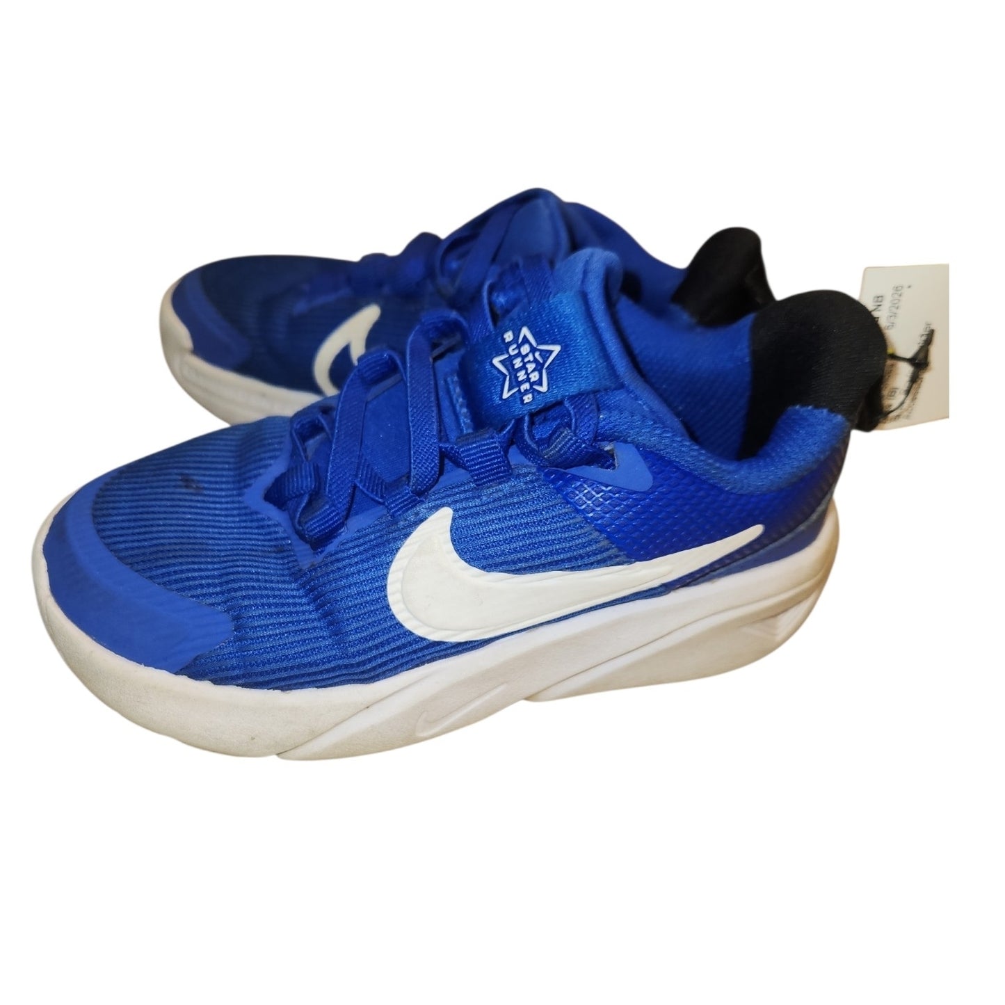 Nike (B) Blue Toddler Shoe Size 8.5 (Toddler) Boy's Athletic Shoes