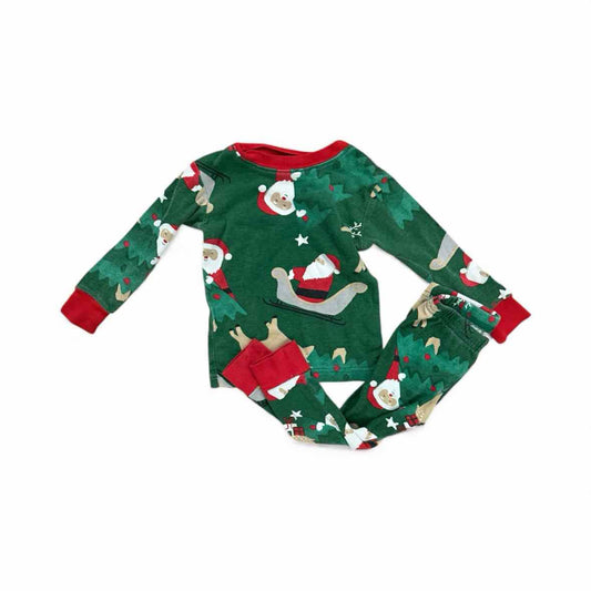 Carters (C) Green Infant Size 18 MO 2PCSleepwear