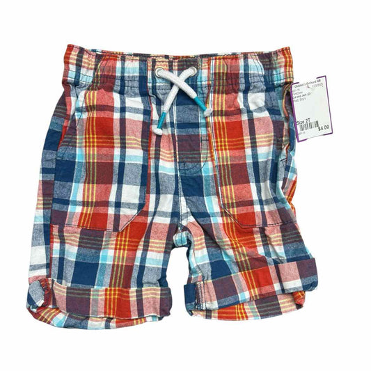 Cat and Jack (D) Plaid Toddler Size 2T PantChino