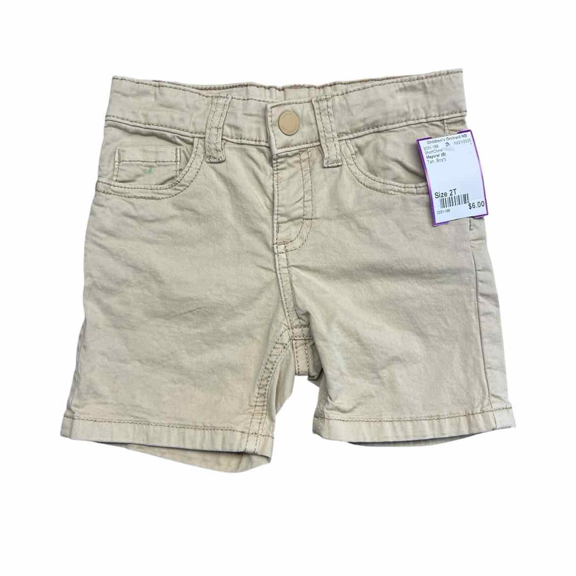 Mayoral (B) Tan Toddler Size 2T ShortChino