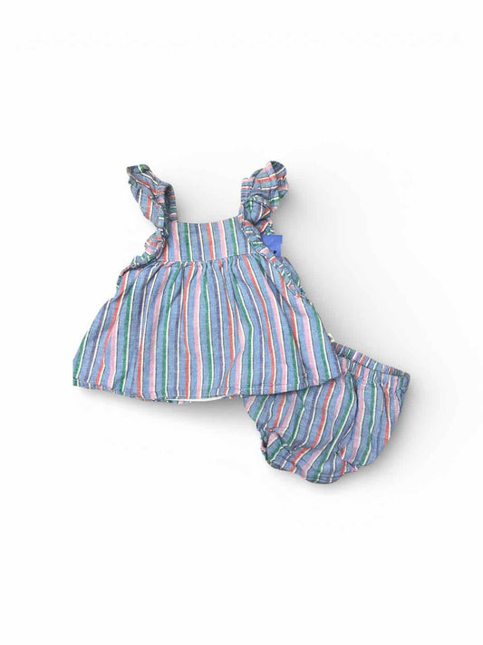 Gap (B) Blue Infant Size 3-6 MO Girl's 2PC Casual