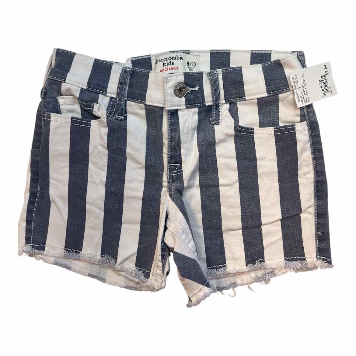 Abercrombie (B) Blue Youth Size 8-10 Girl's ShortDenim