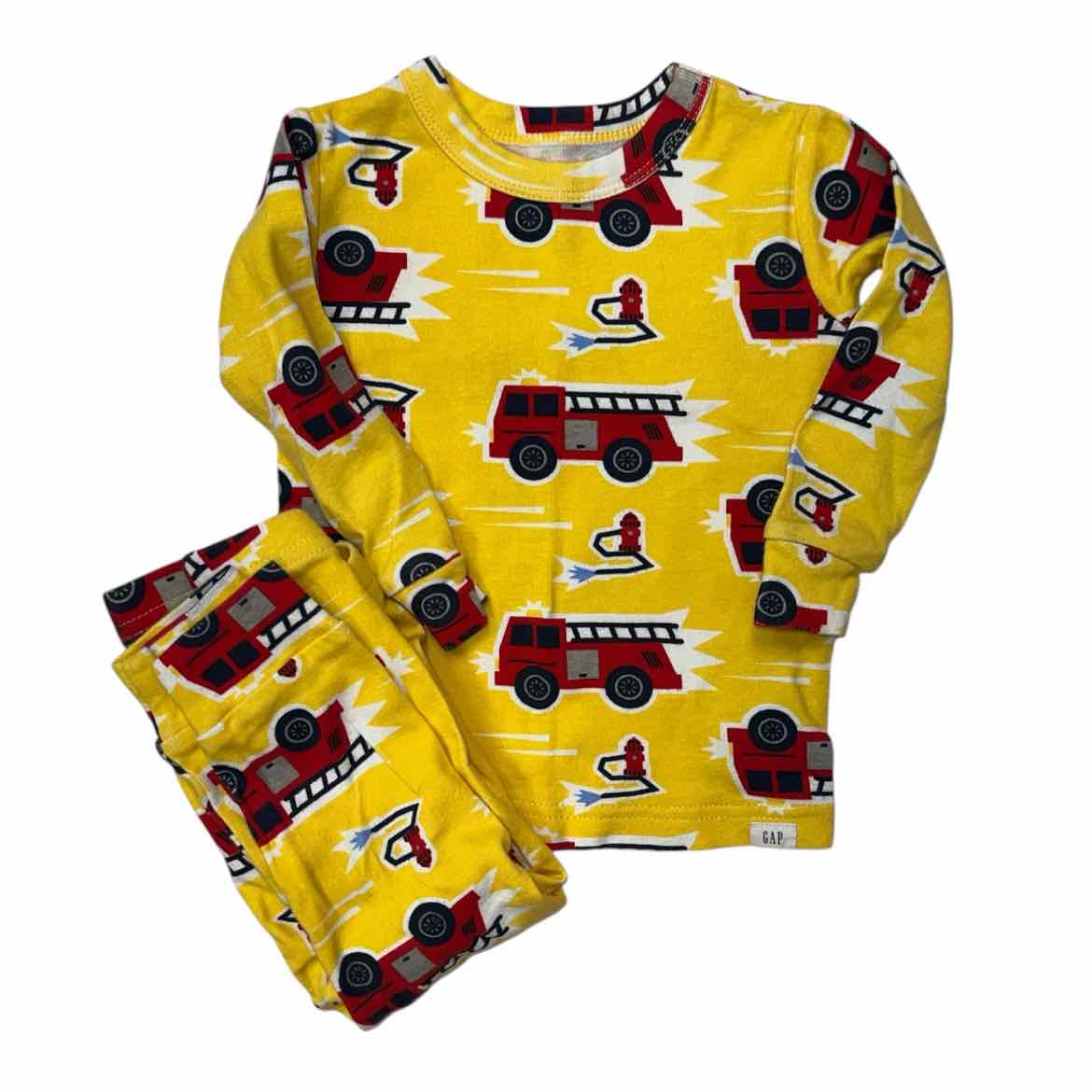 Gap (B) Yellow Infant Size 12-18 MO Boy's 2PCSleepwear