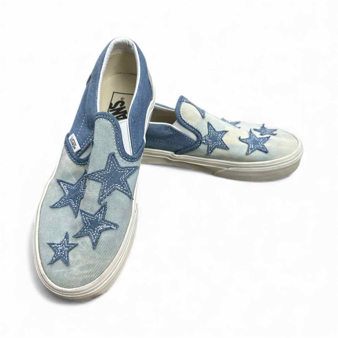 Vans (B) Blue Youth Shoe Size 5.5 (Youth) Casual Shoes