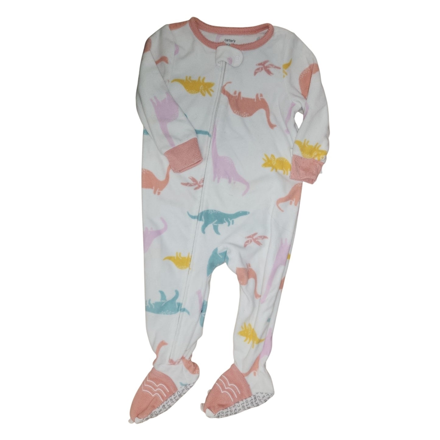 Carters (C) White Infant Size 12 MO Girl's 1PCSleepwear