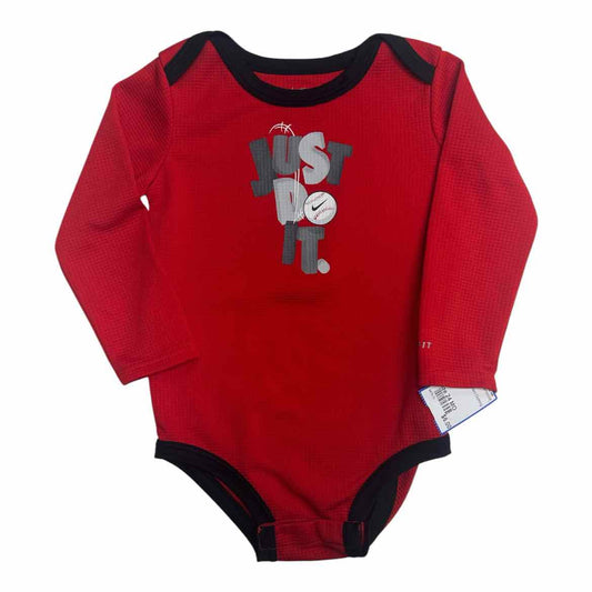 Nike (B) Red Infant Size 24 MO Boy's AthleticTopLS