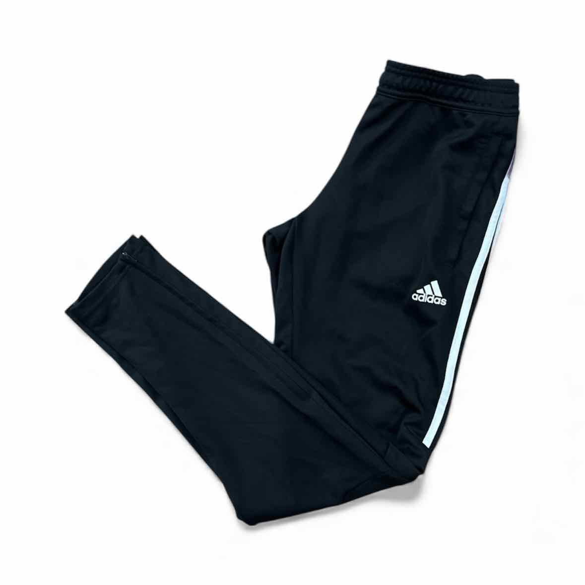 Adidas (B) Black Youth Size 10-12 AthleticLeggings