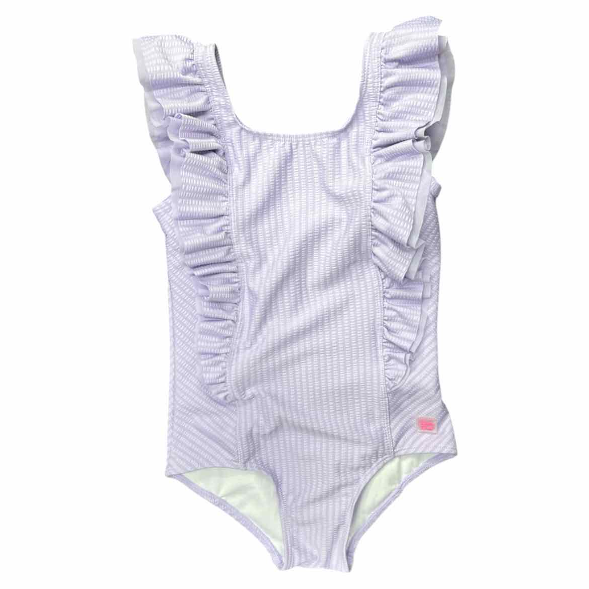 Ruffle Butts and Rugg (B) Purple Youth Size 6 Boy's Leotard