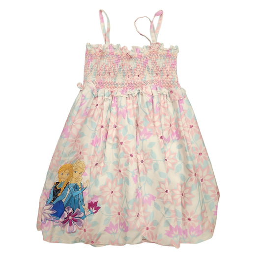 Disney (B) Floral Youth Size 7-8 Girl's CasualDress
