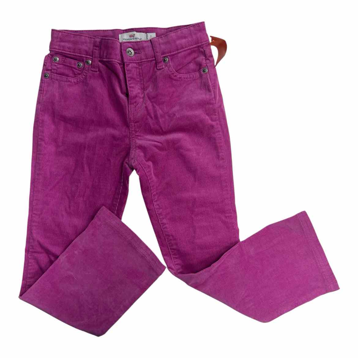 Vineyard Vines (A) Purple Youth Size 7 Girl's PantCorduroy