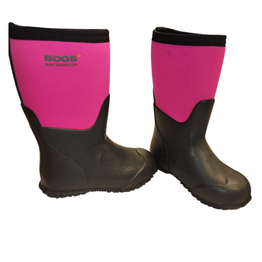 Bogs (A) Pink Toddler Shoe Size 10 (Toddler) Girl's RainBoots