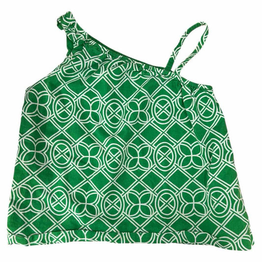 Janie and Jack (A) Green Toddler Size 5 Girl's TankTop
