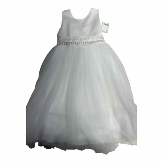 D Brand White Toddler Size 5 PartyDress