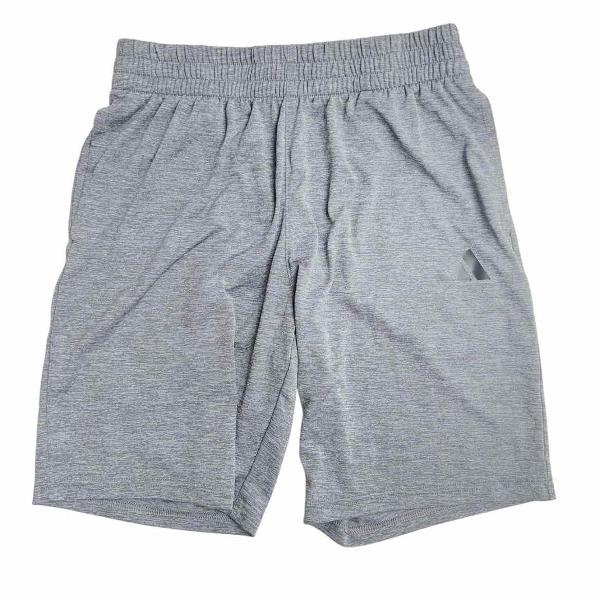 Adidas (B) Grey Youth Size 14-16 Boy's ShortAthletic