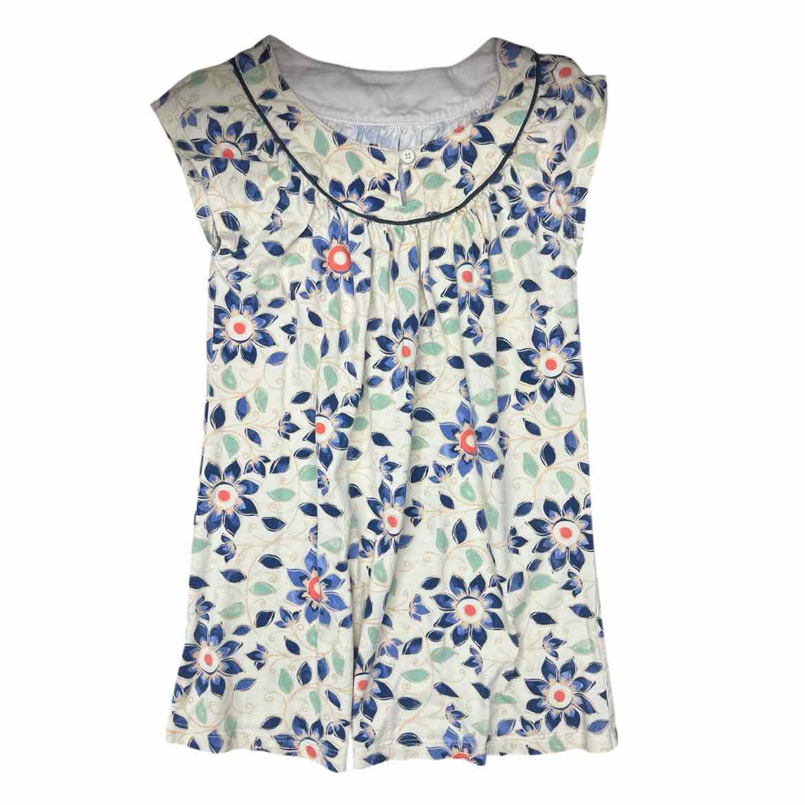 Tea Collection (A) Beige Youth Size 7 Girl's Basic dress