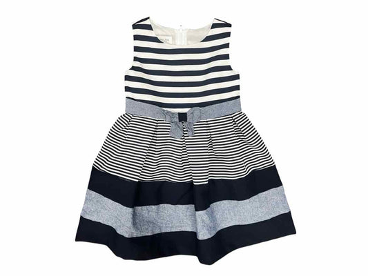 Bonnie Jean (B) Navy Toddler Size 3T Girl's PartyDress