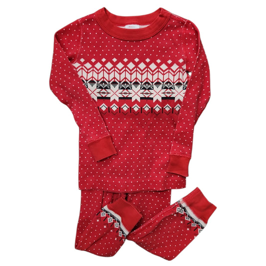 Hanna Andersson (A) Red Toddler Size 3 2PCSleepwear