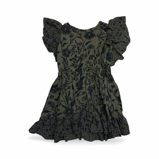 Art Class (D) Forest Green Toddler Size 3T CasualDress