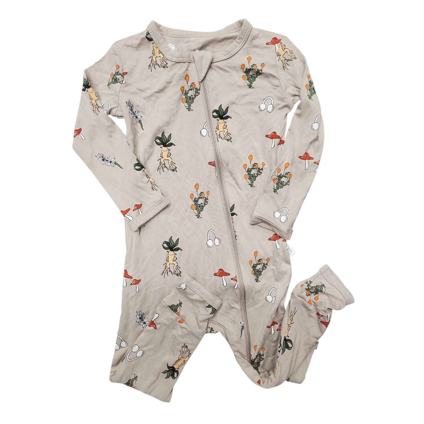 Kyte Baby (AA) Brown Toddler Size 3T Boy's 1PCSleepwear