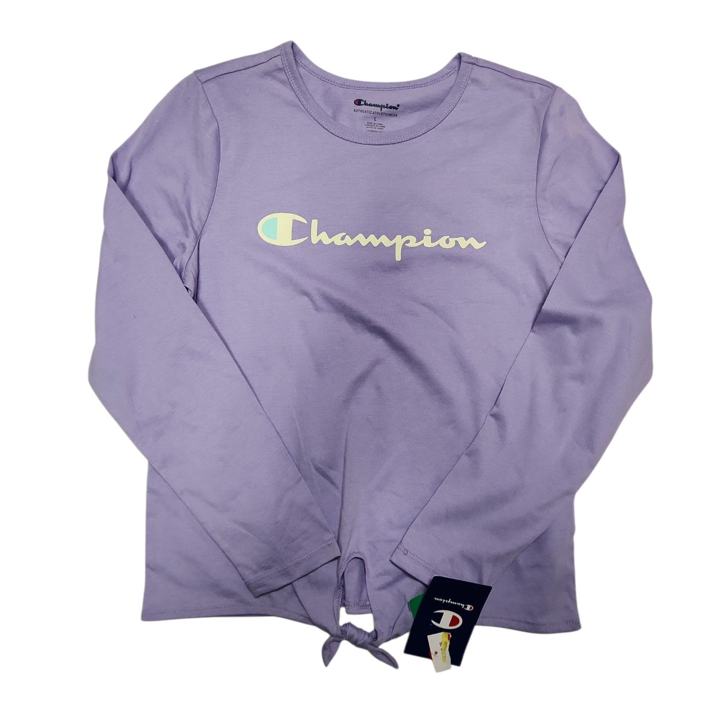 Champion (C) Purple Youth Size 14-16 LSTopBasic