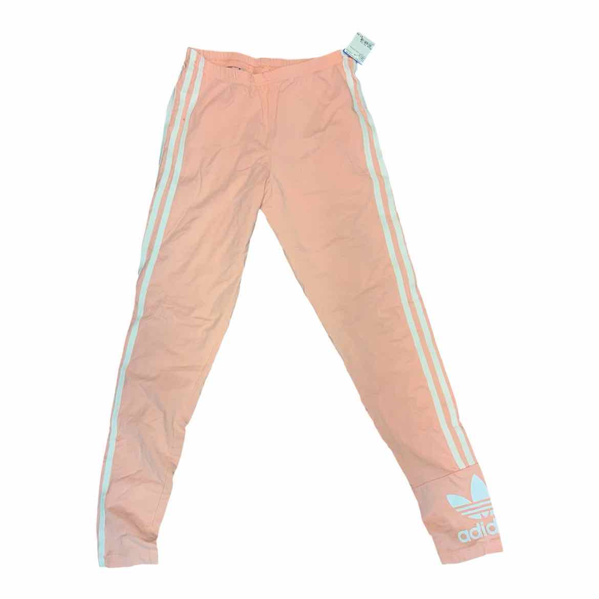 Adidas (B) Pink Youth Size 12-14 Girl's PantBasic