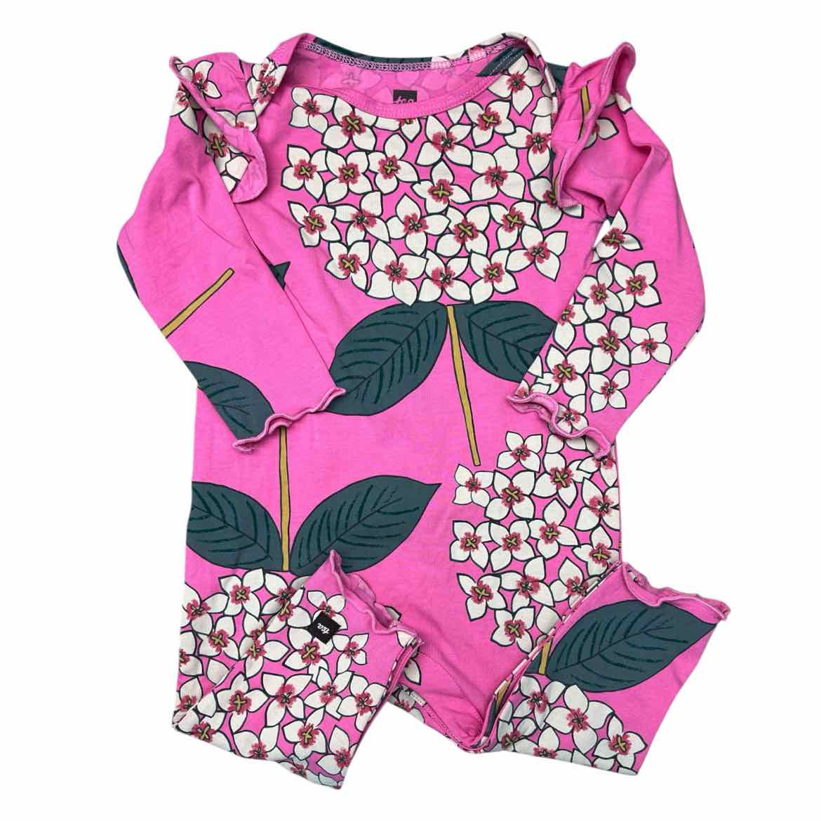 Tea Collection (A) Pink print Infant Size 3-6 MO Girl's 1PC Casual