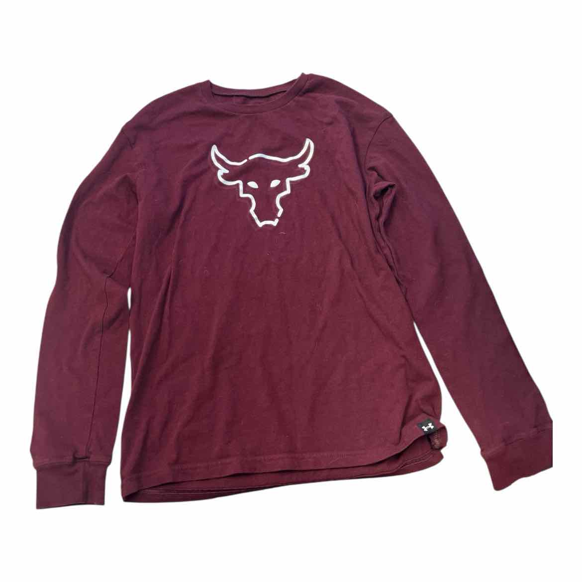 Under Armour (B) Maroon Youth Size 14 Boy's LSTopBasic