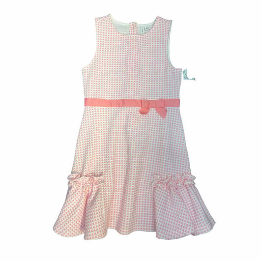 Janie and Jack (A) Pink Youth Size 8 Girl's CasualDress