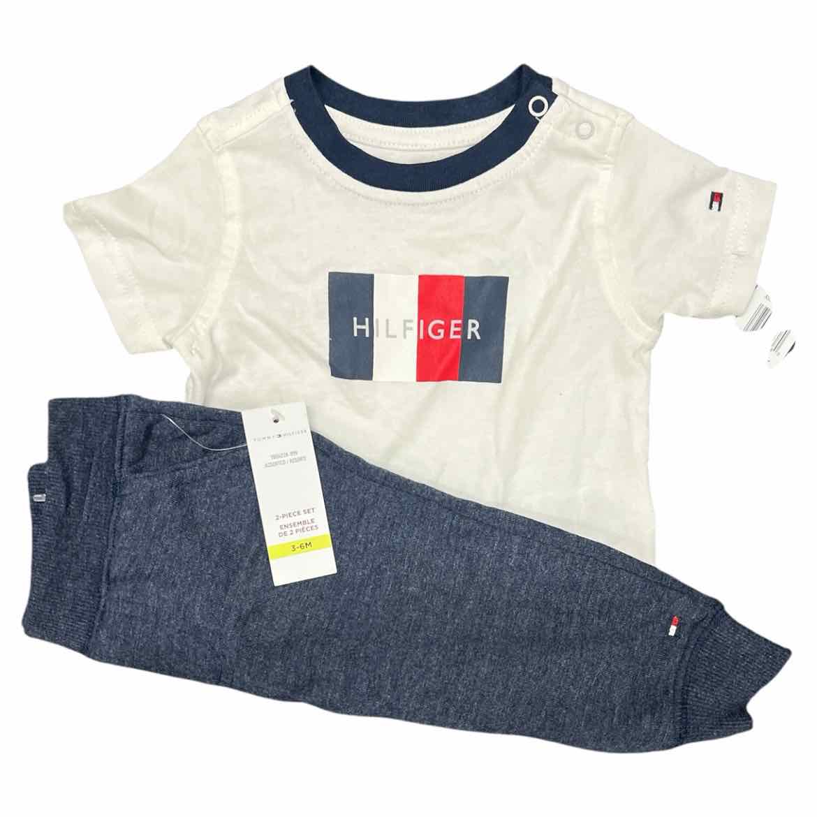 Tommy Hilfiger (B) Multi-Color Infant Size 3-6 MO 2PC Casual