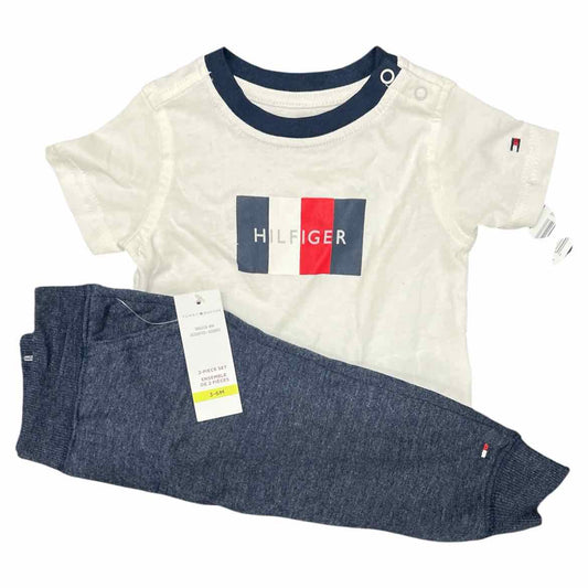 Tommy Hilfiger (B) Multi-Color Infant Size 3-6 MO 2PC Casual