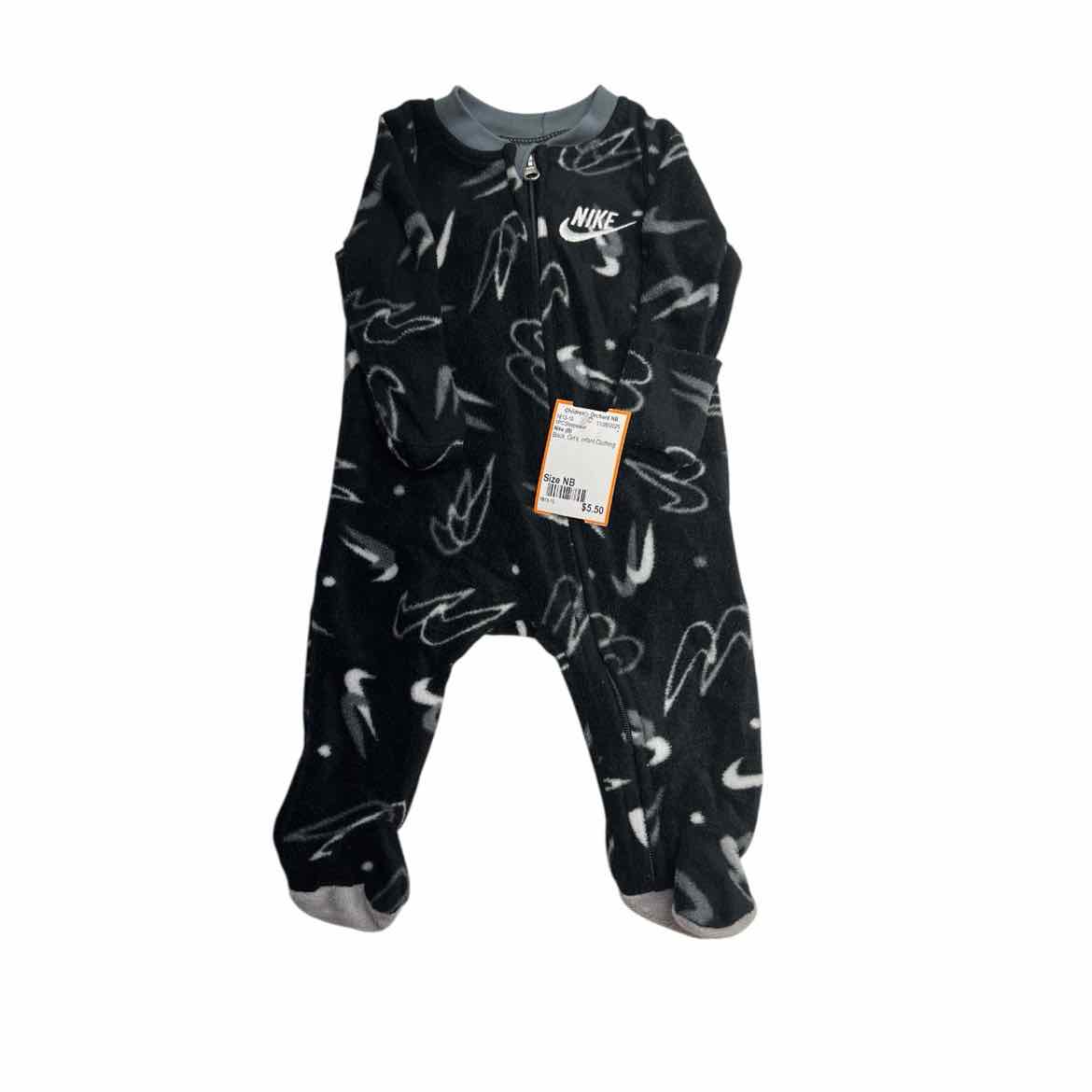 Nike (B) Black Infant Size NB Girl's 1PCSleepwear