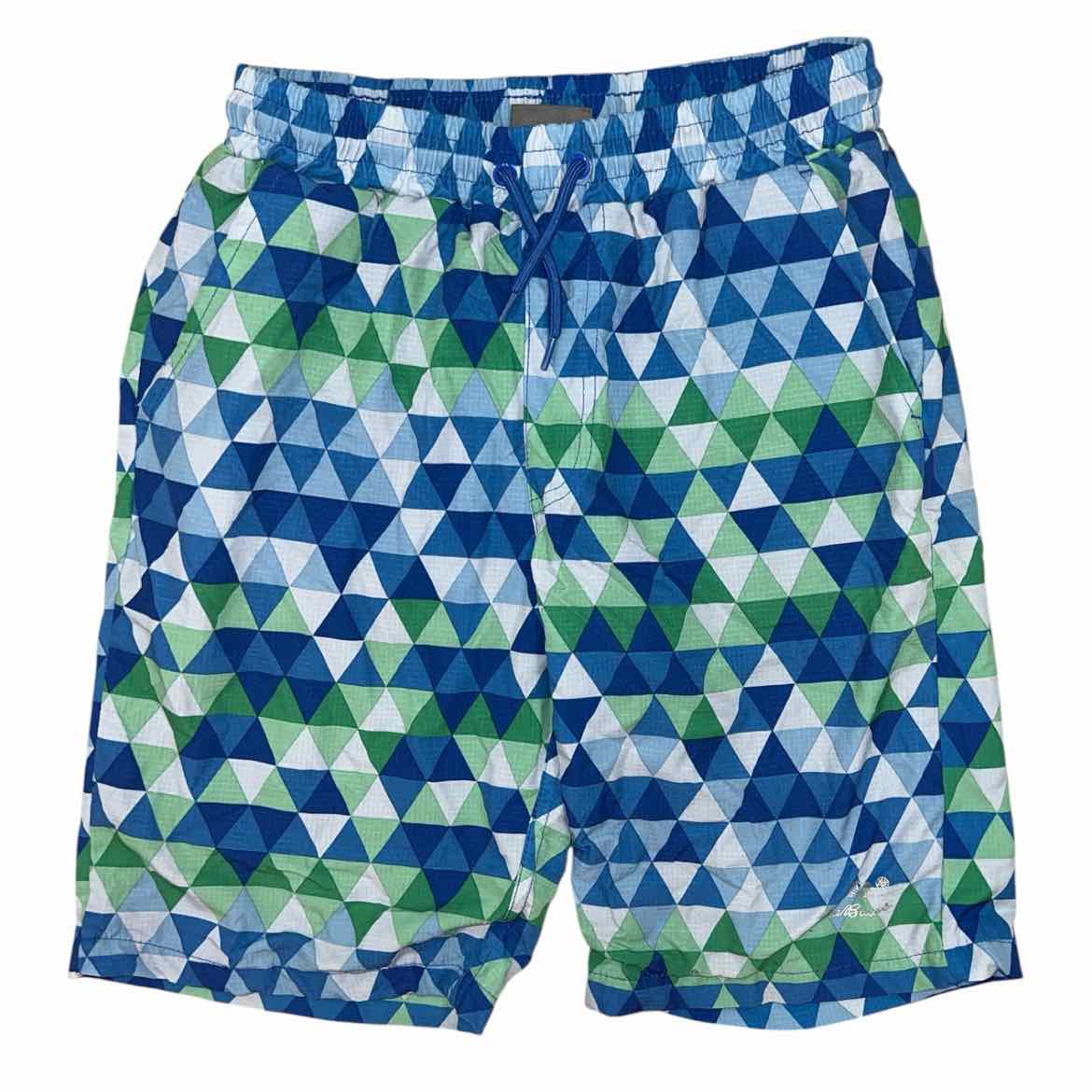 Eddie Bauer (B) Blue Youth Size 10-12 Boy's SwimTrunks
