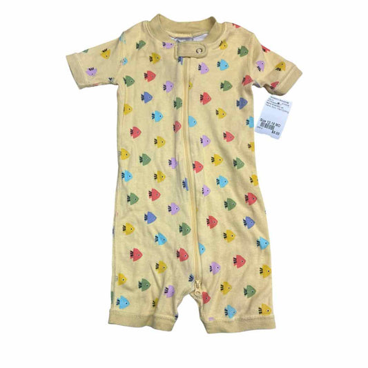 Hanna Andersson (A) Yellow Infant Size 12-18 MO Boy's 1PCSleepwear