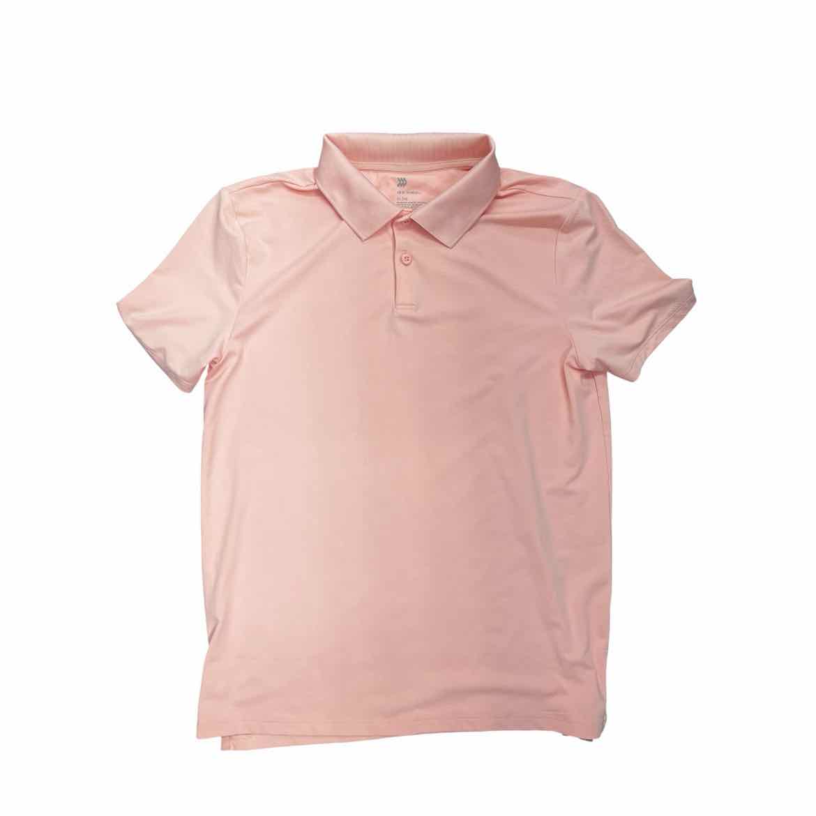 All in Motion (C) Pink Youth Size 14 Girl's AthleticPolo
