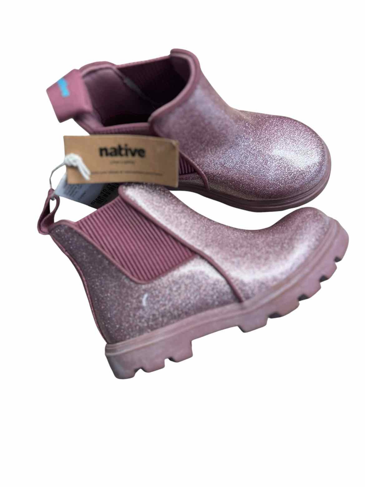 Native (B) Pink Toddler Shoe Size 10 (Toddler) Girl's RainBoots