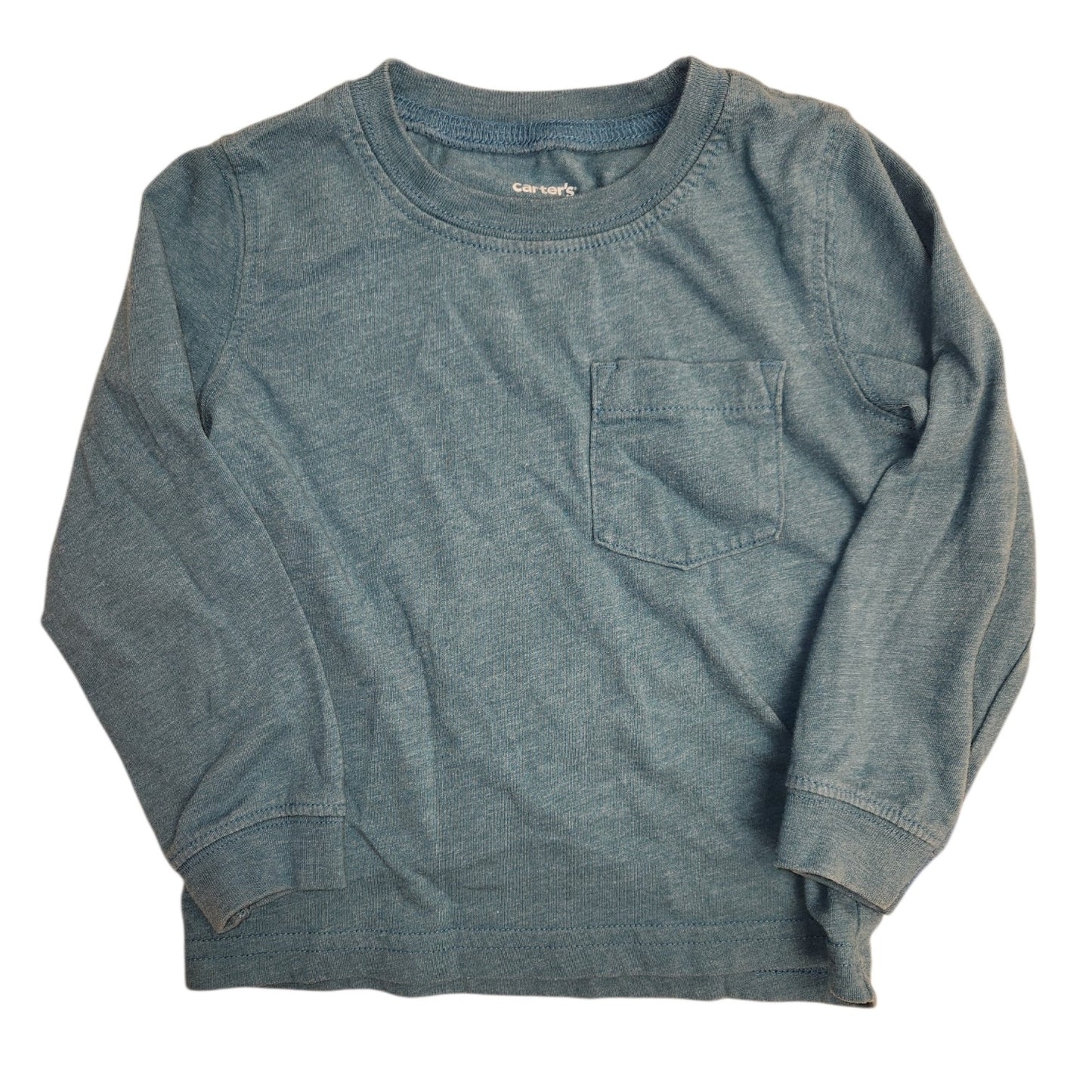Carters (C) Blue Infant Size 24 MO Boy's LSTopBasic