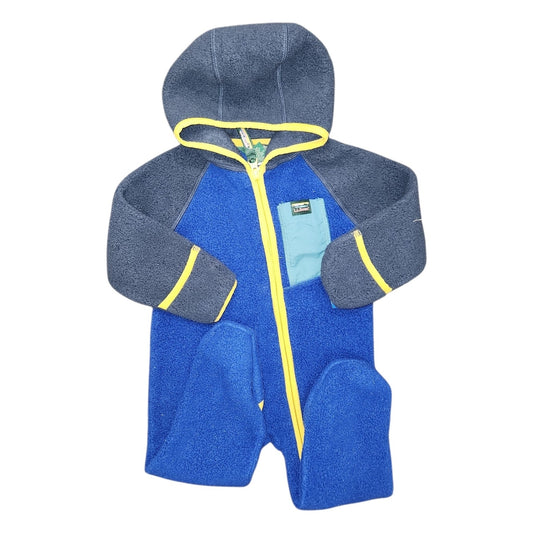 L.L. Bean (B) Navy Infant Size 6-12 MO Boy's 1PC Snowsuit